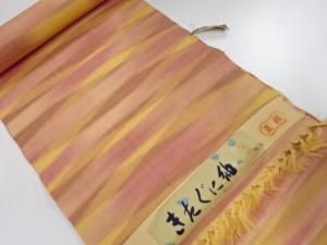 アンティーク　正絹　紬　着尺反物